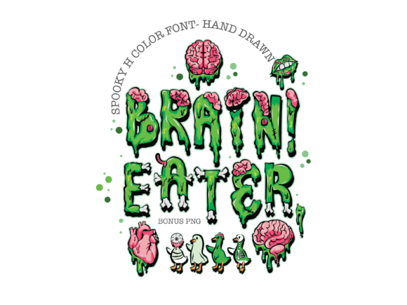 Brain Eater Font: Elevate Your Halloween Design Projects