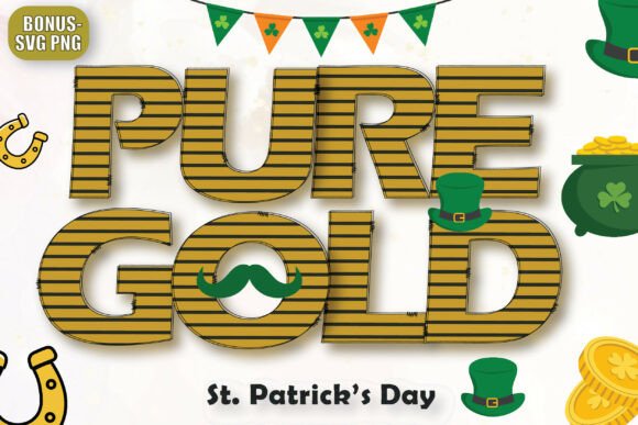 Brighten Your St. Patrick's Day Designs with Patrick Line Yellow