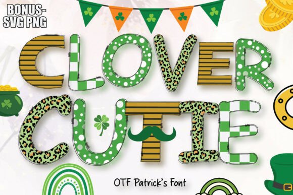 Celebrate St. Patrick's Day with Vibrant Shamrock Alphabets