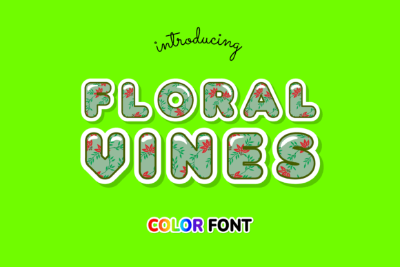 Floral Vines: Elevate Your Design with Botanical Typography
