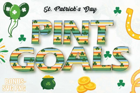 Pint Goals Font: Elevate Your St. Patrick's Day Designs