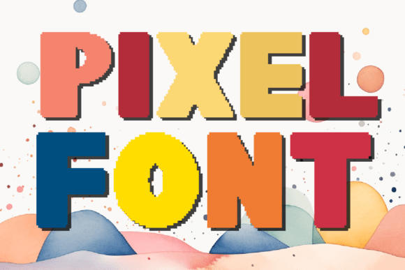 Pixel Font: Elevating Design with Nostalgic Charm