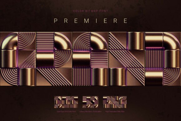 Premiere Grand: The Art Deco Font for Luxury Design