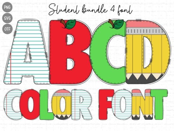 Student Font: Playful Typography for Creative Projects