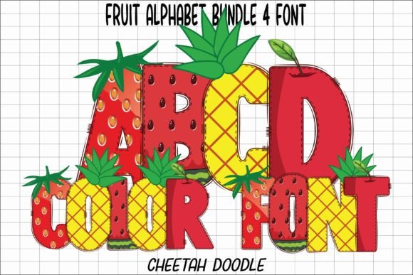 Unleash Playful Design with Fruit Alphabet